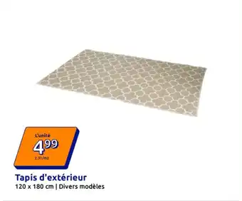 Action Tapis d'extérieur offre