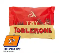 Action Toblerone tiny offre