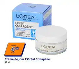 Action Crème de jour l'oréal collagène offre