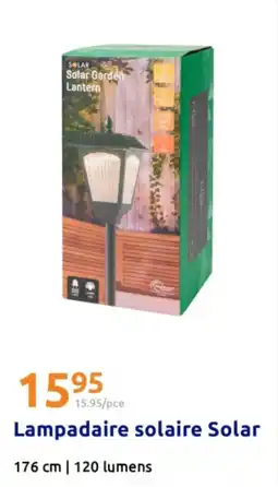 Action Lampadaire solaire solar offre