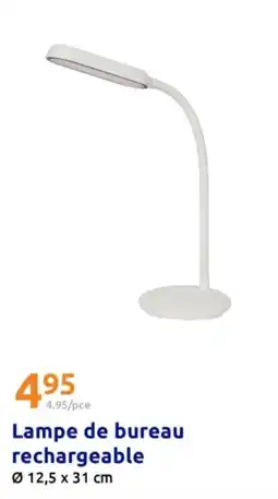 Action Lampe de bureau rechargeable offre