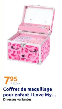 Action Coffret de maquillage pour enfant i love my offre