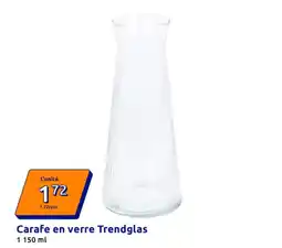 Action Carafe en verre trendglas offre