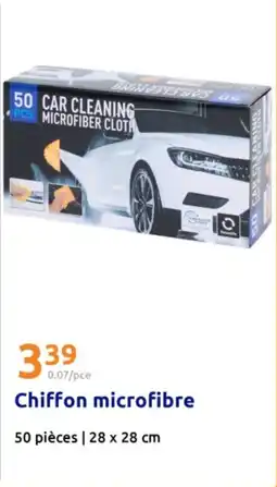 Action Chiffon microfibre offre