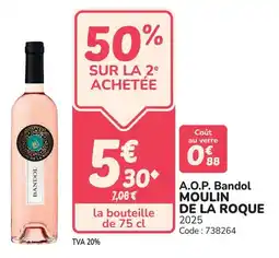Promocash A.o.p. bandol moulin de la roque offre
