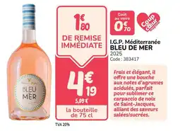 Promocash I.g.p. méditerranée bleu de mer offre