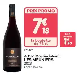 Promocash A.o.p. moulin-à-vent les meuniers offre