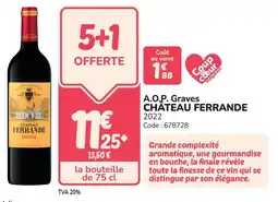 Promocash A.o.p. graves château ferrande offre