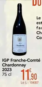 E.Leclerc Fa - igp franche-comté chardonnay 2023 offre