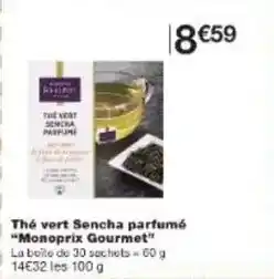 Monoprix Monoprix - the vert sencha parfumé offre