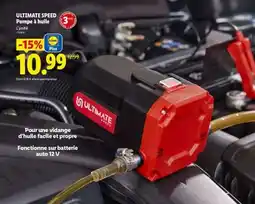 Lidl ULTIMATE SPEED Pompe à huile offre