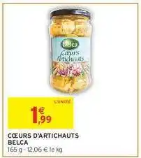 Intermarché CŒURS D'ARTICHAUTS BELCA offre