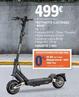 E.Leclerc Trottinette Électrique NAVEE offre