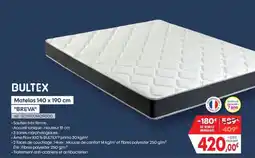 Pro&Cie BULTEX Matelas "BREVA" offre