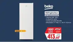 Pro&Cie BEKO Réfrigérateur réf: RSSE265K40WN offre
