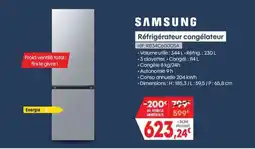 Pro&Cie SAMSUNG Réfrigérateur congélateur réf: RB34C600DSA offre
