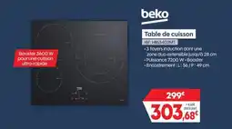 Pro&Cie BEKO Table de cuisson offre