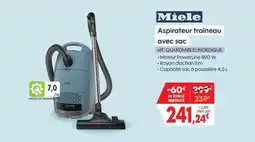 Pro&Cie MIELE Aspirateur traîneau avec sac offre