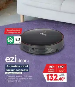 Pro&Cie Aspirateur robot laveur connecté offre