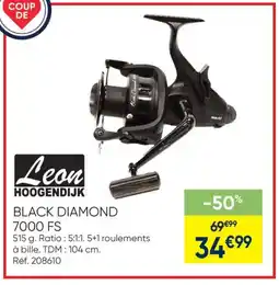 Pacific Pêche LEON HOOGENDIJK Black diamond 7000 fs offre