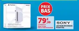 Super U SONY LECTEUR DE DISQUE POUR PS5 offre