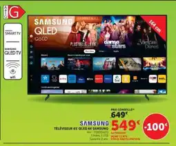 Hyper U SAMSUNG TÉLÉVISEUR 65 QLED 4K offre