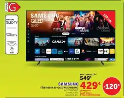 Hyper U Samsung Téléviseur 55 QLED 4K offre
