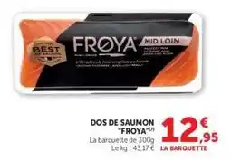 Hyper U DOS DE SAUMON FROYA offre