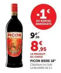 Hyper U PICON BIÈRE 18° offre