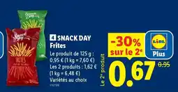 Lidl Snack Day Frites offre