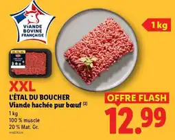 Lidl L'ÉTAL DU BOUCHER Viande hachée pur bœuf offre