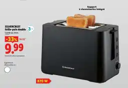 Lidl SilverCrest Grille-pain double offre