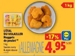 Lidl L'ÉTAL DU VOLAILLER Nuggets de poulet offre