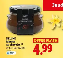 Lidl DELUXE Mousse au chocolat offre