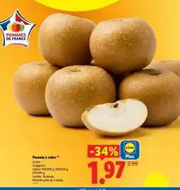 Lidl Pomme à cuire offre