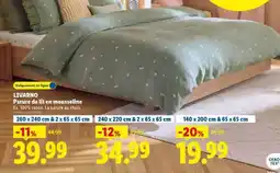 Lidl LIVARNO Parure de lit en mousseline offre