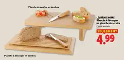 Lidl LIVARNO HOME Planche à découper ou planche de service offre