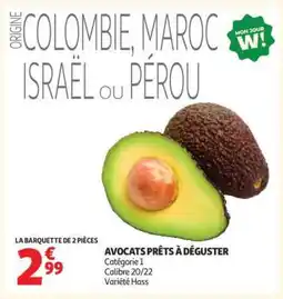 Auchan AVOCATS PRÊTS À DÉGUSTER offre