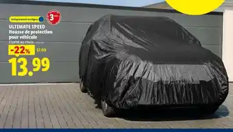 Lidl ULTIMATE SPEED Housse de protection pour véhicule offre