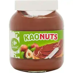 Carrefour Carrefour classic' pâte à tartiner kaonuts offre