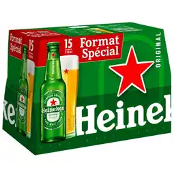 Carrefour Heineken bière blonde format spécial offre