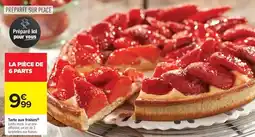 Carrefour Drive Tarte aux frites offre