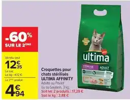 Carrefour Drive Ultima - croquettes pour chats stérilisés offre