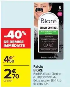 Carrefour Drive Look - patchs offre