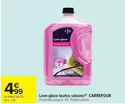 Carrefour Drive Carrefour - lave-glace toutes saisons offre