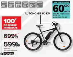 Carrefour Watts - autonomie 60 km offre