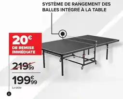 Carrefour La table offre