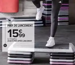 Carrefour Legging prix apres lancement offre
