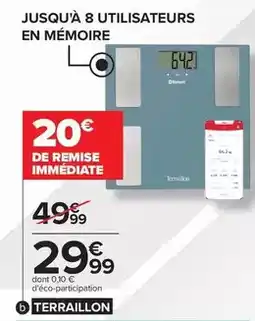 Carrefour Terraillon offre