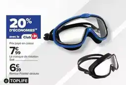 Carrefour Toplife - le masque de nation offre